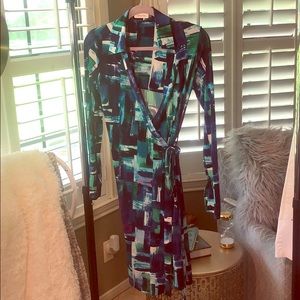 Calvin Klein wrap dress